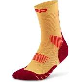 Cep Core Run Socks Mid Cut 5.0, løbestrømper, dame, gul