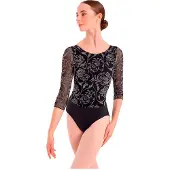 Intermezzo Dunia Leotard Med 3/4-ærmer