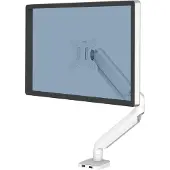 Fellowes PLATINUM SERIES SINGLE MONITOR ARM WHITE