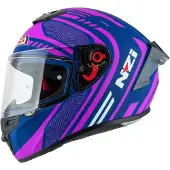 Nzi Trendy 3 Stream Connected Fullface-hjelm