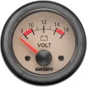 VETUS Digitalt Voltmeter 52 Mm 12v 10-16v
