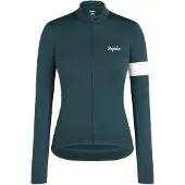 Rapha Core langærmet termocykeltrøje til kvinder - Dark Green - S - Cykeltilbehør