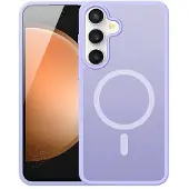 DUX Samsung Galaxy S25 FE Yind Hybrid Cover - MagSafe-kompatibel - Lyselilla