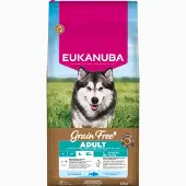 Eukanuba Grain Free Adult Large Breed, Havets Fisk, 12kg