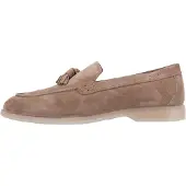 JOOP! Slipper 'Velluto Franjo' lysebrun