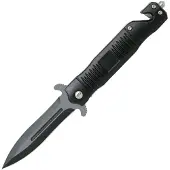 ABKT Tac Stiletto Linerlock A/O Black