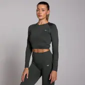 MP Shape Seamless Long Sleeve Crop Top til kvinder - XXL
