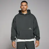 Myprotein MP Lifestyle Oversized Hoodie − Washed Black - XXS-XS