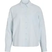 Vila Bluse 'VIDarma' lyseblå / hvid