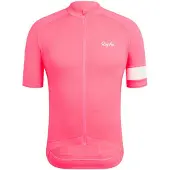 Rapha Core Lightweight Cycling Jersey - Pink - LARGE,