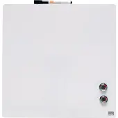 Nobo mini magnetisk whiteboard farvet kvadrat 360mmx360mm Hvid
