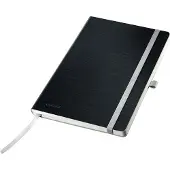 Leitz Style notesbog A5 blank med softcover Satin sort