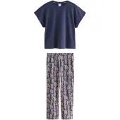 Next Pyjamas beige / navy