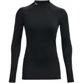 Under Armour Coldgear Authentics Mockneck T-shirt Med Lange ærmer