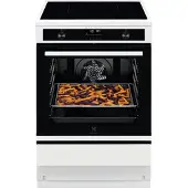 Electrolux 600 SteamBake Induktionskomfur 60 cm med pyrolyse SteamBake YIK66890NW