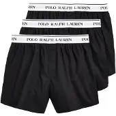 Ralph Lauren Boksershorts sort / hvid