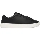 BOSS Sneakers i læder med kopsål og signature-stripe-stikninger