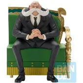Banpresto One Piece Saint Topman Warcury Magtens Trone Ichibansho Figur 12 Cm