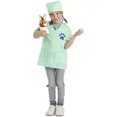 MOM Jeg Vil Være Dyrlæge Junior Kostume