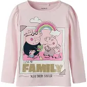 Name it Gurli Gris Top Med Lange Ærmer