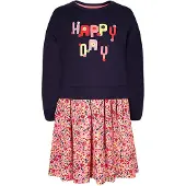 Happy girls Kjole navy / blandingsfarvet