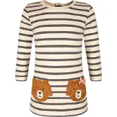 Happy girls Kjole beige / brun