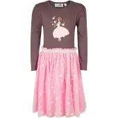 Happy girls Kjole brun / pink
