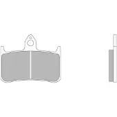 Nissin Premium A0030 2p-203ns Semi-sintrede Bremseklodser