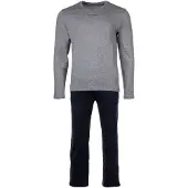Marc O'Polo Pyjamas kort navy / mørkegrå