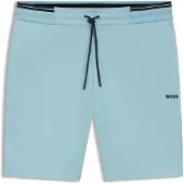 BOSS BOSStil mænd. 50543091 Shorts Zone blå (S), Casual, Polyester