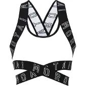 MOROTAI Sports-BH sort / hvid