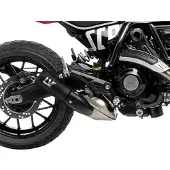 Leovince Lv-10 Full Black Ducati Scrambler 803 Abs 23-26 Ikke-homologeret Fuldt Linjesystem