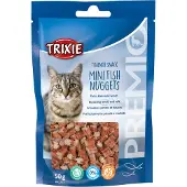 Trixie PREMIO Trainer Snack Mini Fish Nuggets ActivBiome+ blanding: 6 x 50 g