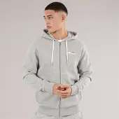 Ellesse Herre Klemerio Full Zip Hættetrøje Light Grey Marl