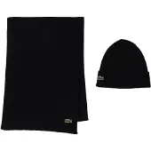 Lacoste Sjal grøn / blodrød / sort / hvid