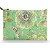 Pip studio Charly Cosmetic Flat Pouch Medium Matata Green 24x1x15.5cm