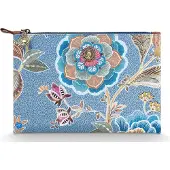 Pip studio Charly Cosmetic Flat Pouch Medium Matata Blue 24x1x15.5cm