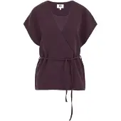 WE Bluse 'Studio' aubergine