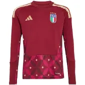 Adidas Italien 26 Long Sleeve hjemmebane-målmandstrøje til børn, størrelse 152 cm