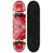 Yocaher Graphic Bandana 7.75´´ Skateboard
