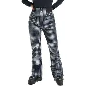 Roxy - Skibukser dame - Rising High Pant Whisper White Small Dots til Unisex - Størrelse L - Sort