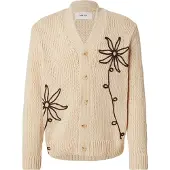 NN07 Cardigan 'Mika' beige / choko