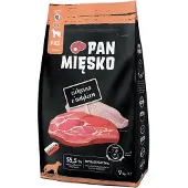 PAN MIĘSKO Hundefoder Til Voksne Hunde Med Kalv Og Kalkun Xl 9kg