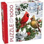 Tactic Puzzle Lovers Birds on Branch 1000 pcs puzzle