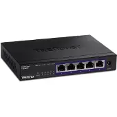 Trendnet TEG S380 - Switch - ikke administreret - 8 x 100/1000/2.5G - væg-monterbar - TAA-kompatibel