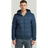 G-Star Meefic Quilted Hooded Jacket - Medium blue - Men