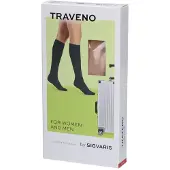 Sigvaris Traveno rejsestrømper - Sandfarvet