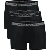 Emporio Armani Boksershorts grå / sort