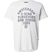 G-Star Bluser & t-shirts 'Purveyors' sort / hvid