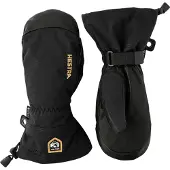 Hestra Army Leather Gore-Tex, skiluffer, sort